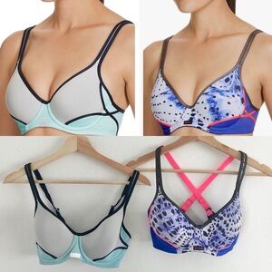 Berlei pair of Sf2 Medium Impact Contour sports Bras, 32 d/dd